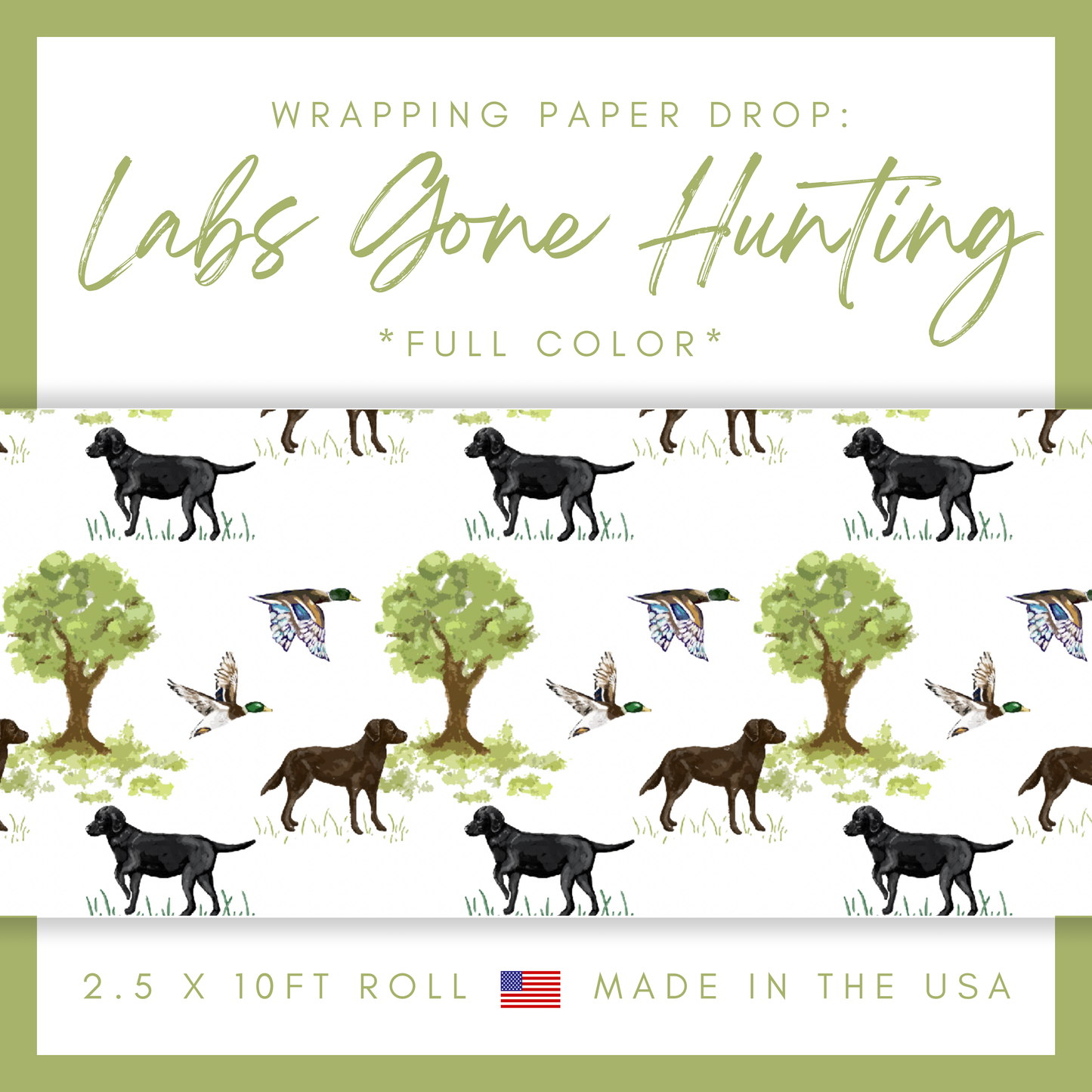 Wrapping Paper: Mallard Collection