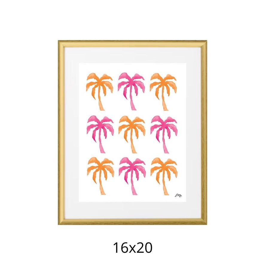 Palms Print