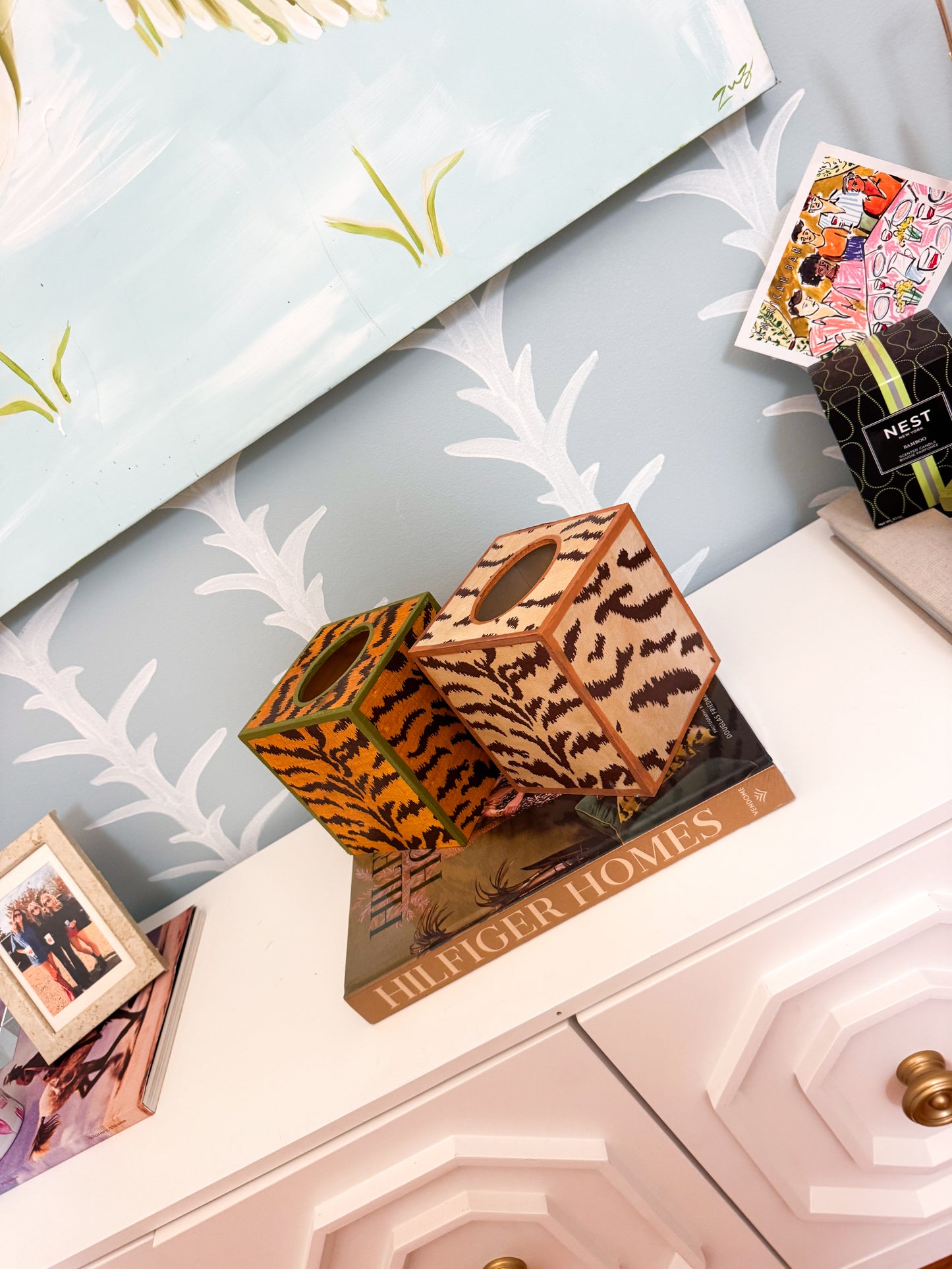 Le Neutral Tigre Tissue Box