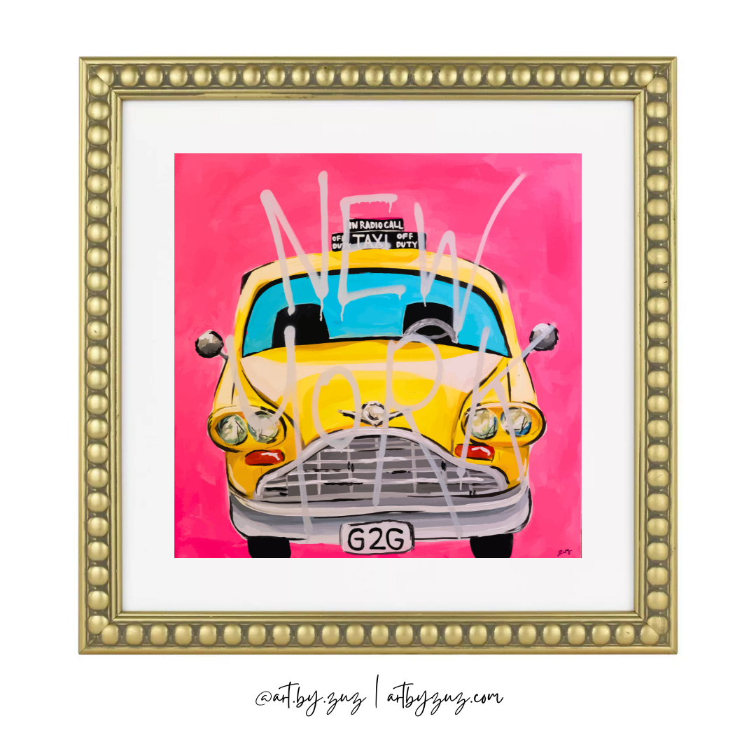 "TAXI TAXI" PRINT