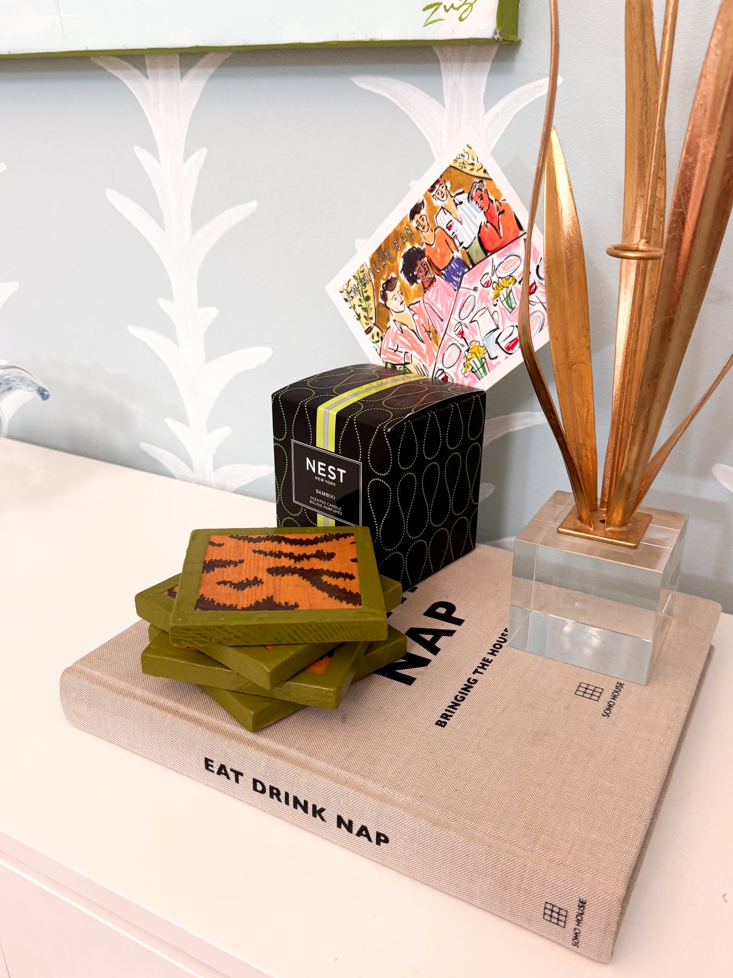 Tigre Coaster Set