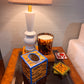 Electric Blue Tigre Tissue Box Cover