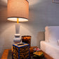 Electric Blue Tigre Tissue Box Cover