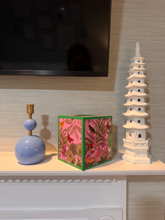 Monkey Garden Tissue Box Cover