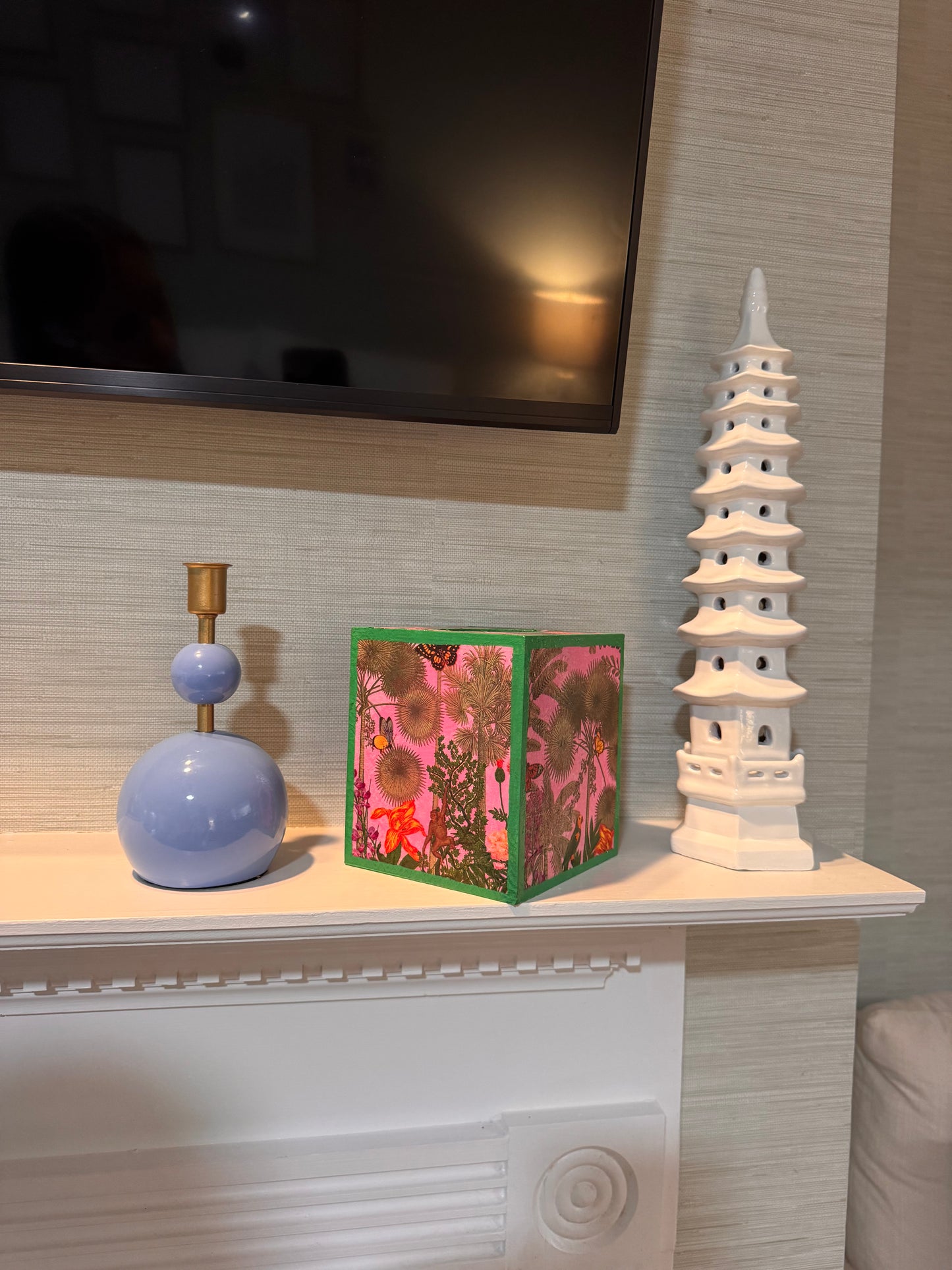 Monkey Garden Tissue Box Cover