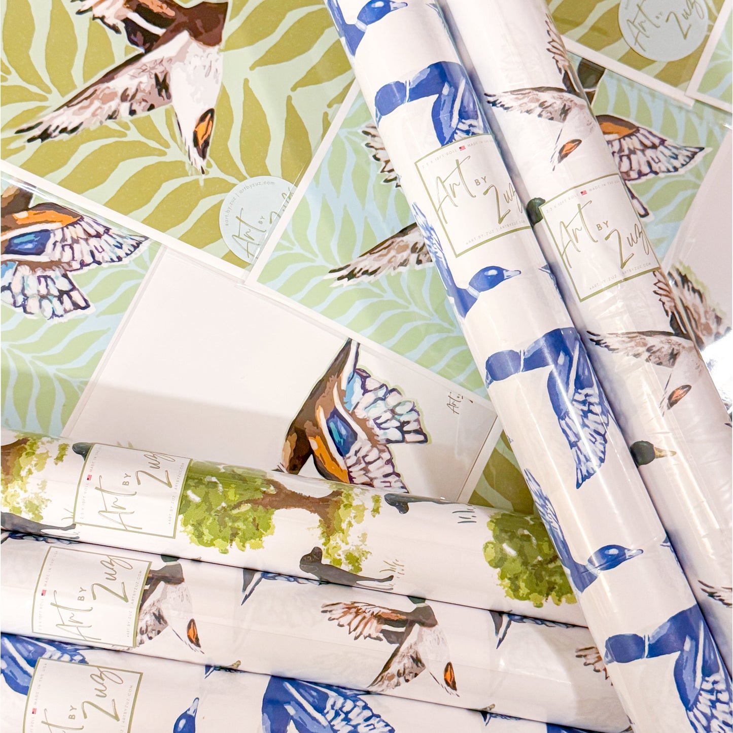 Wrapping Paper: Mallard Collection