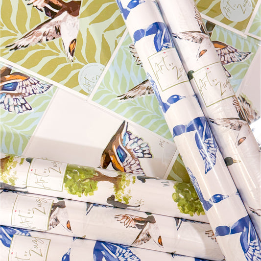 Wrapping Paper: Mallard Collection