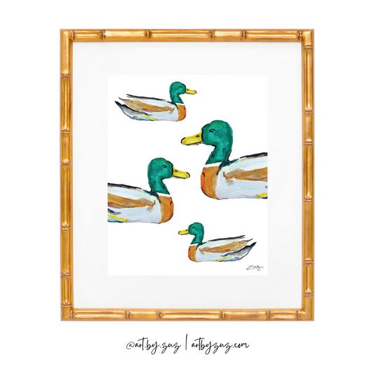 "MALLARD" PRINT