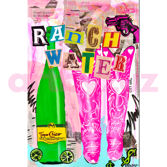 Ranch Water Poster Print