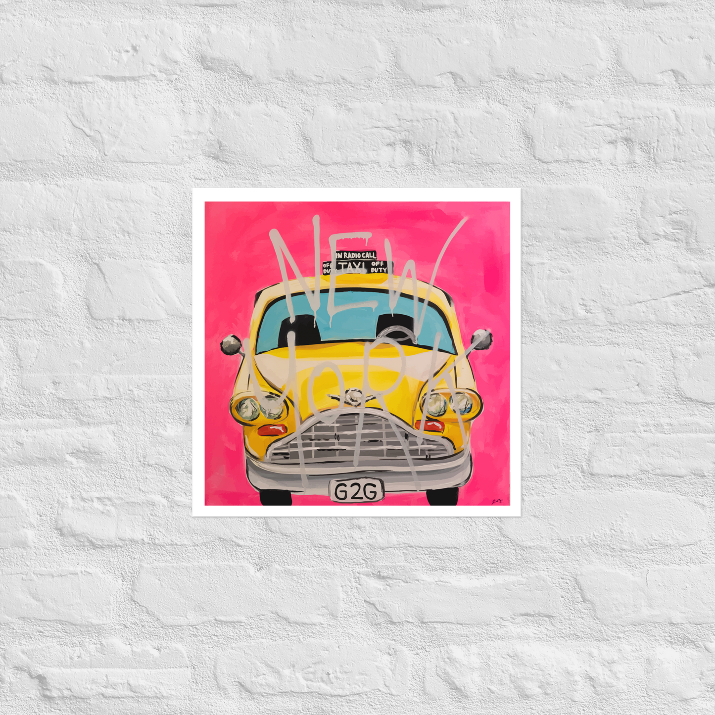 "TAXI TAXI" PRINT