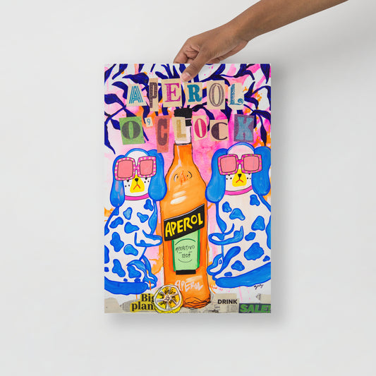 Aperol O'Clock Poster Print